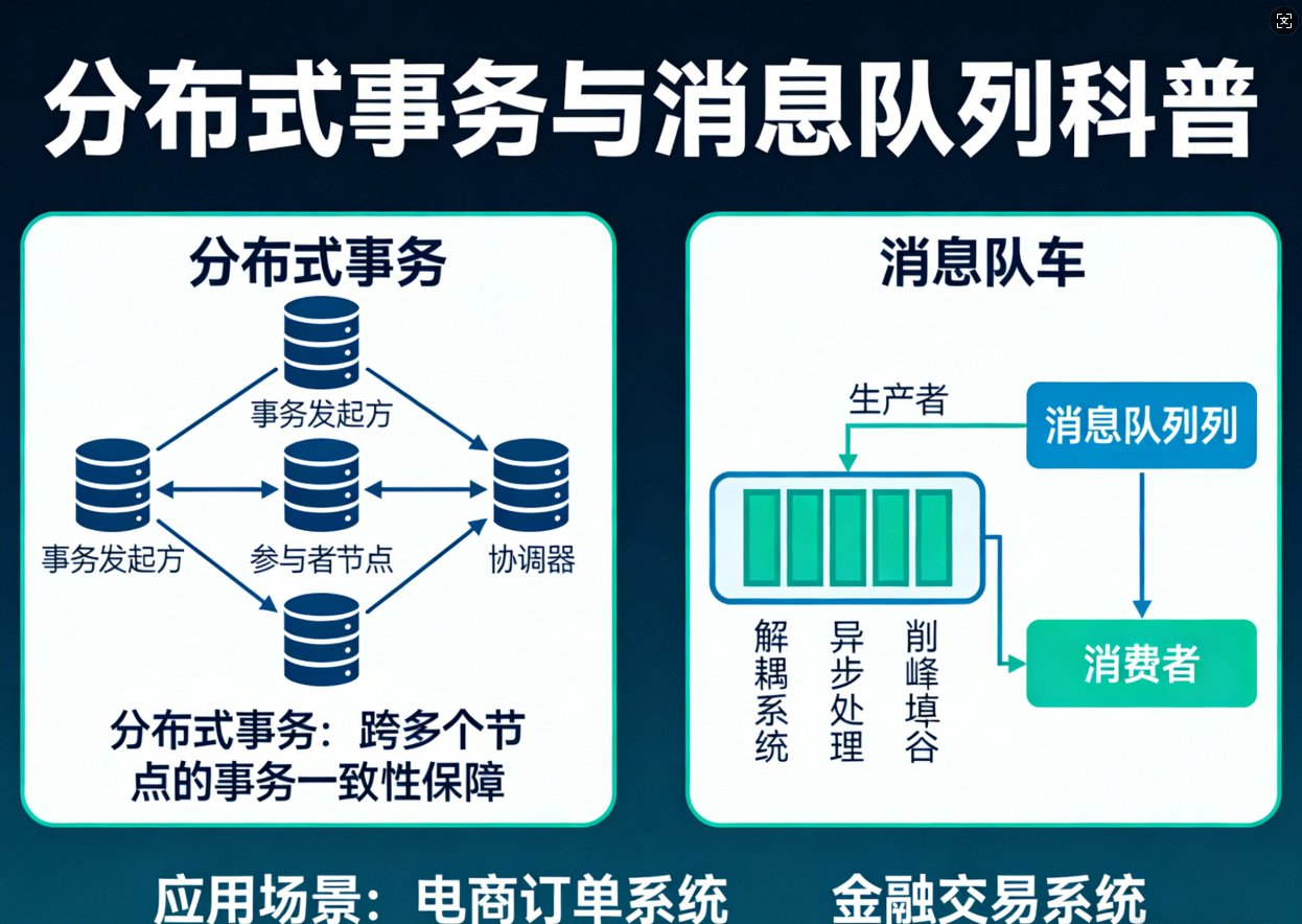 什么是分布式事務(wù)、消息隊(duì)列，現(xiàn)在就用王奶奶都聽得懂的大白話給你講清楚